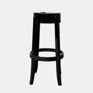 Black Plastic Bar Stools