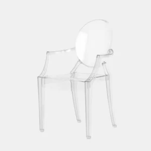 Ghost Chair with Arms
